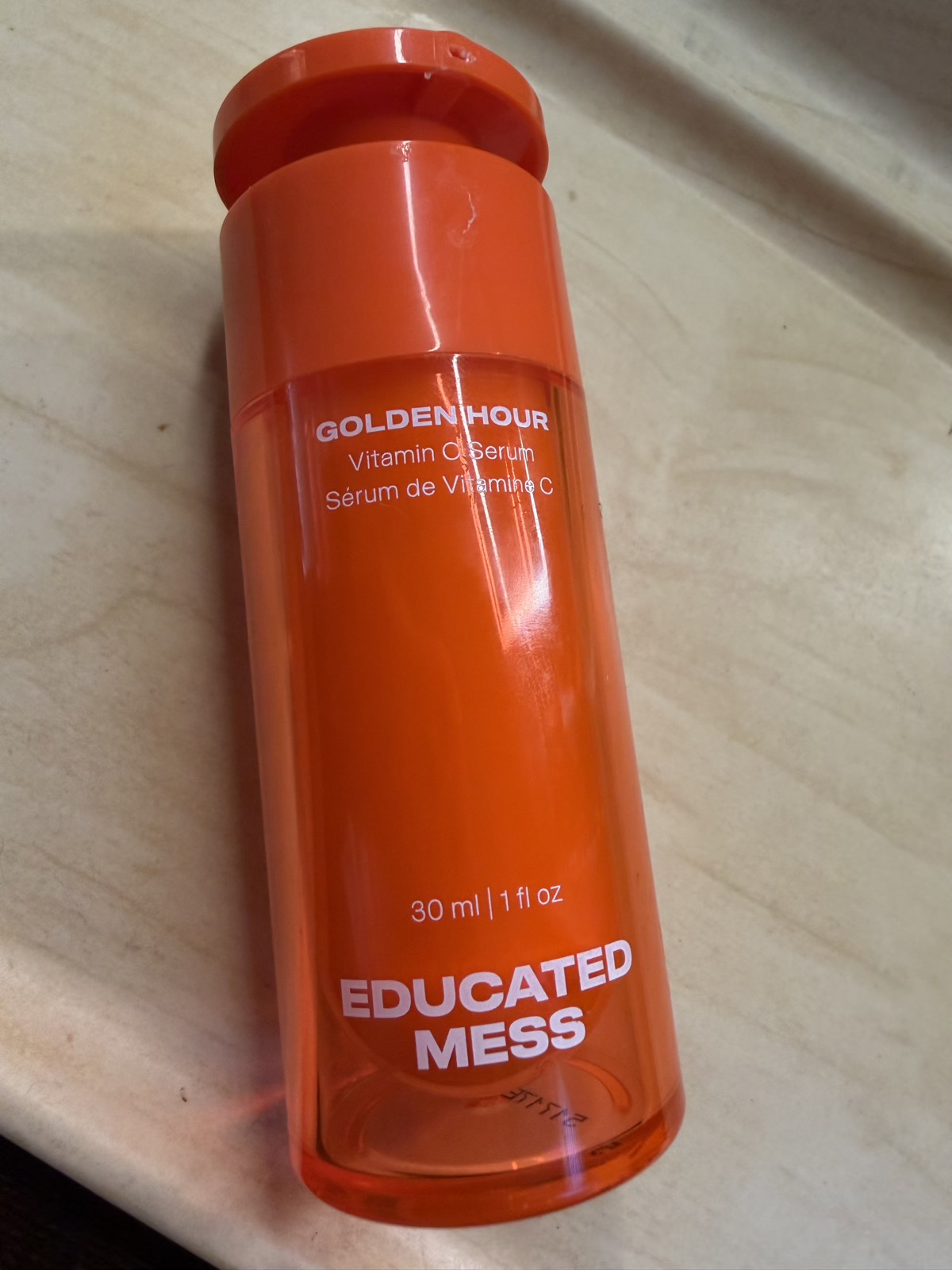 Educated Mess Golden Hour Gold-Stabilized Vitamin C Serum