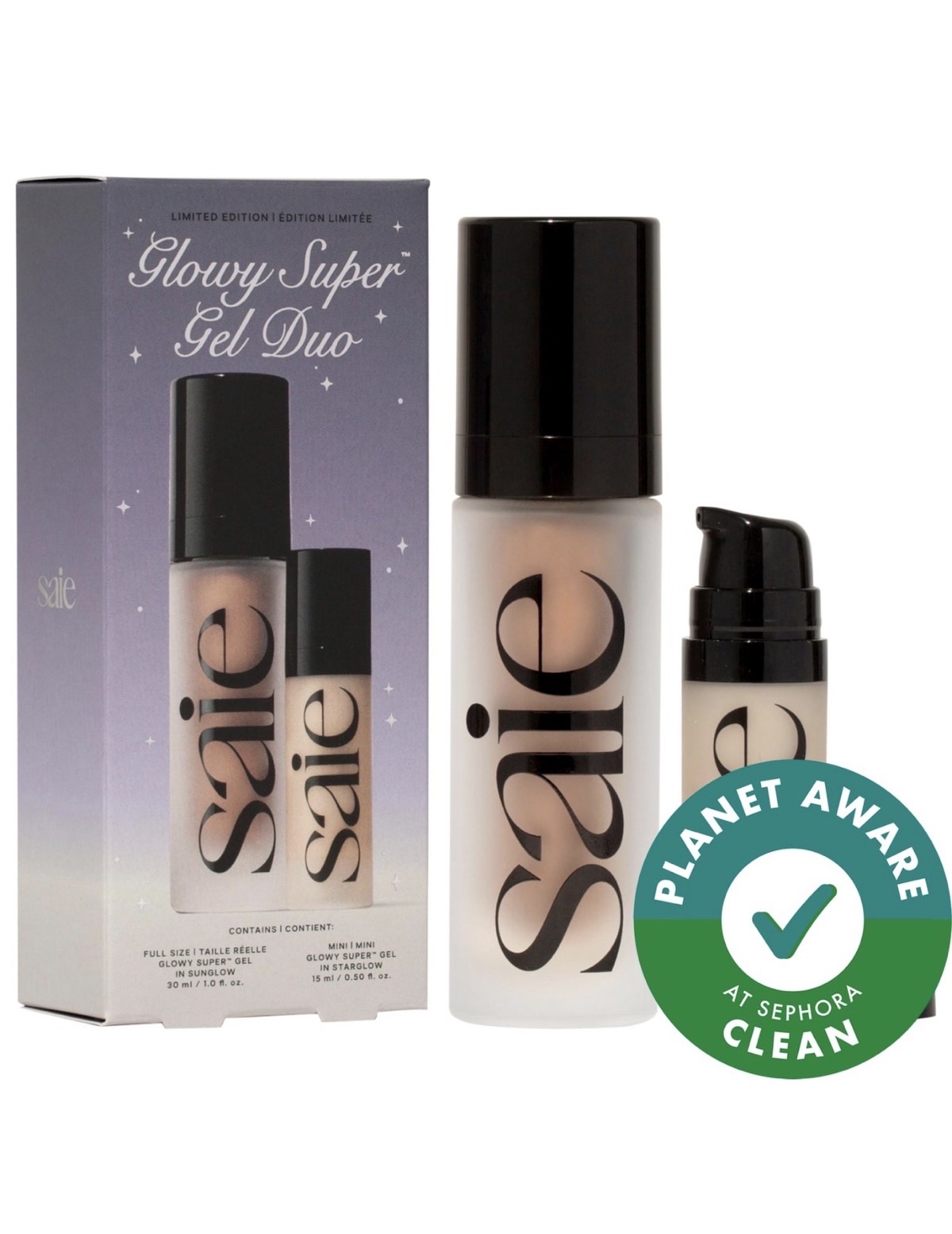 Saie Glowy Super Gel Duo (Sunglow + Starglow)